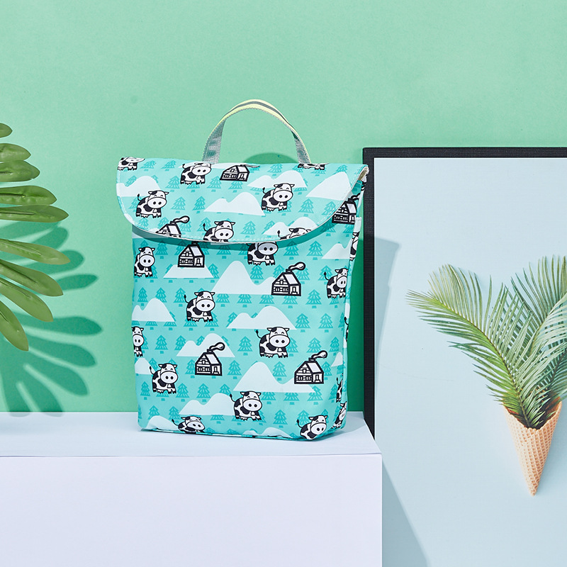 Wasserdichte Windeltasche mit Reißverschluss – Wetbag für Kinderwagen