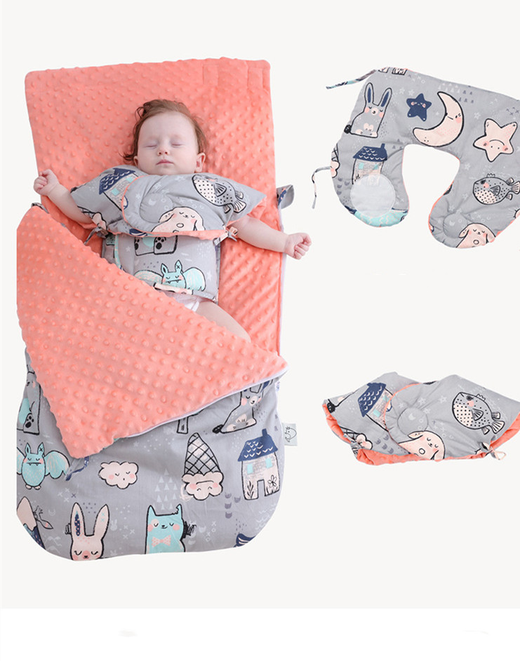 welchen schlafsack neugeborene Baby Schlafsack mit Kapuze – Minky Decke für Neugeborene – Wolkenschaukel