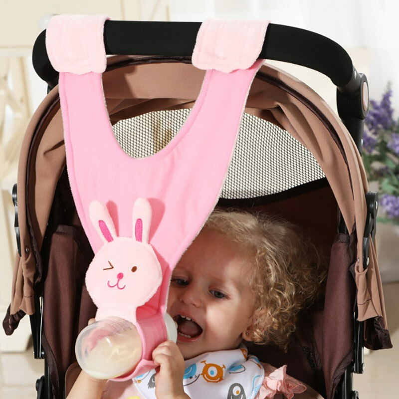 Baby Flaschenhalter für Kinderwagen – Trinkhilfe, Freihändig & Verstel –  Wolkenschaukel