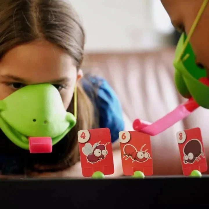 Frosch-Abenteuer Familien Spiel für Groß und Klein