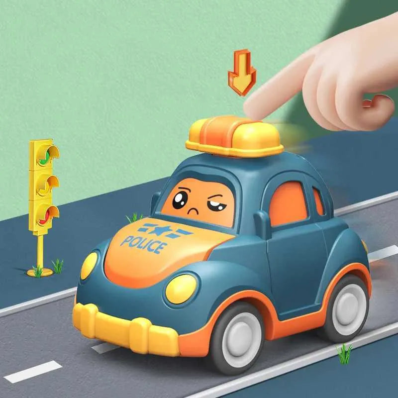 Kinder Autos - Drücken und Los gehts