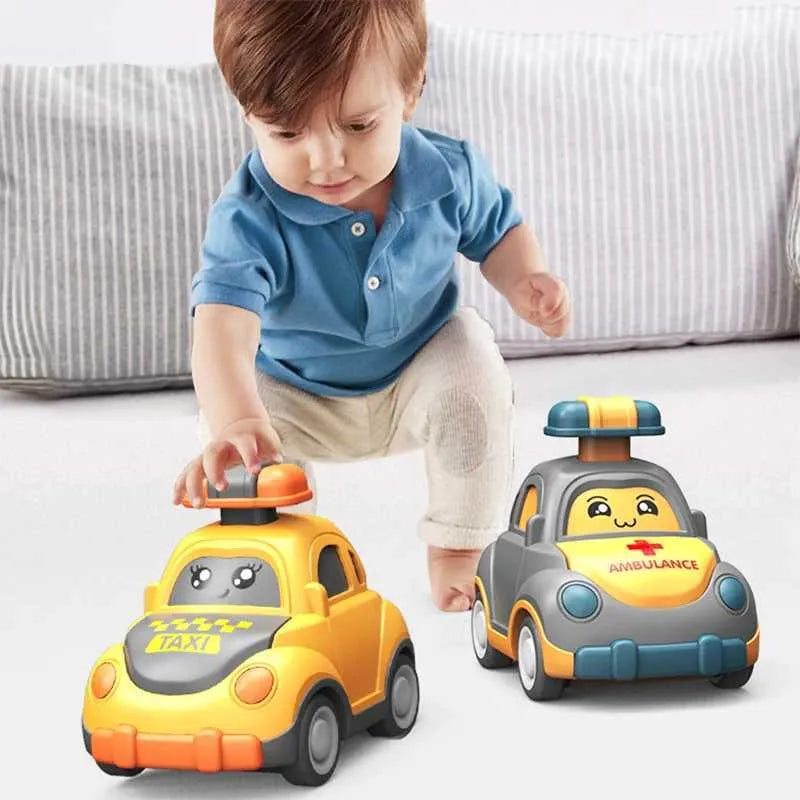 Kinder Autos - Drücken und Los gehts