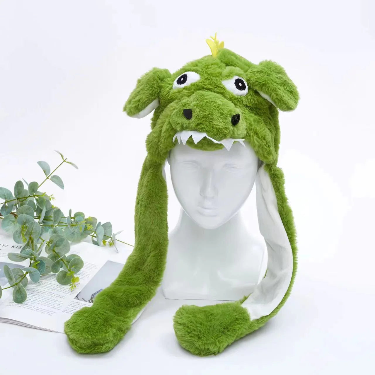 Lustige Mütze mit Wackelohren