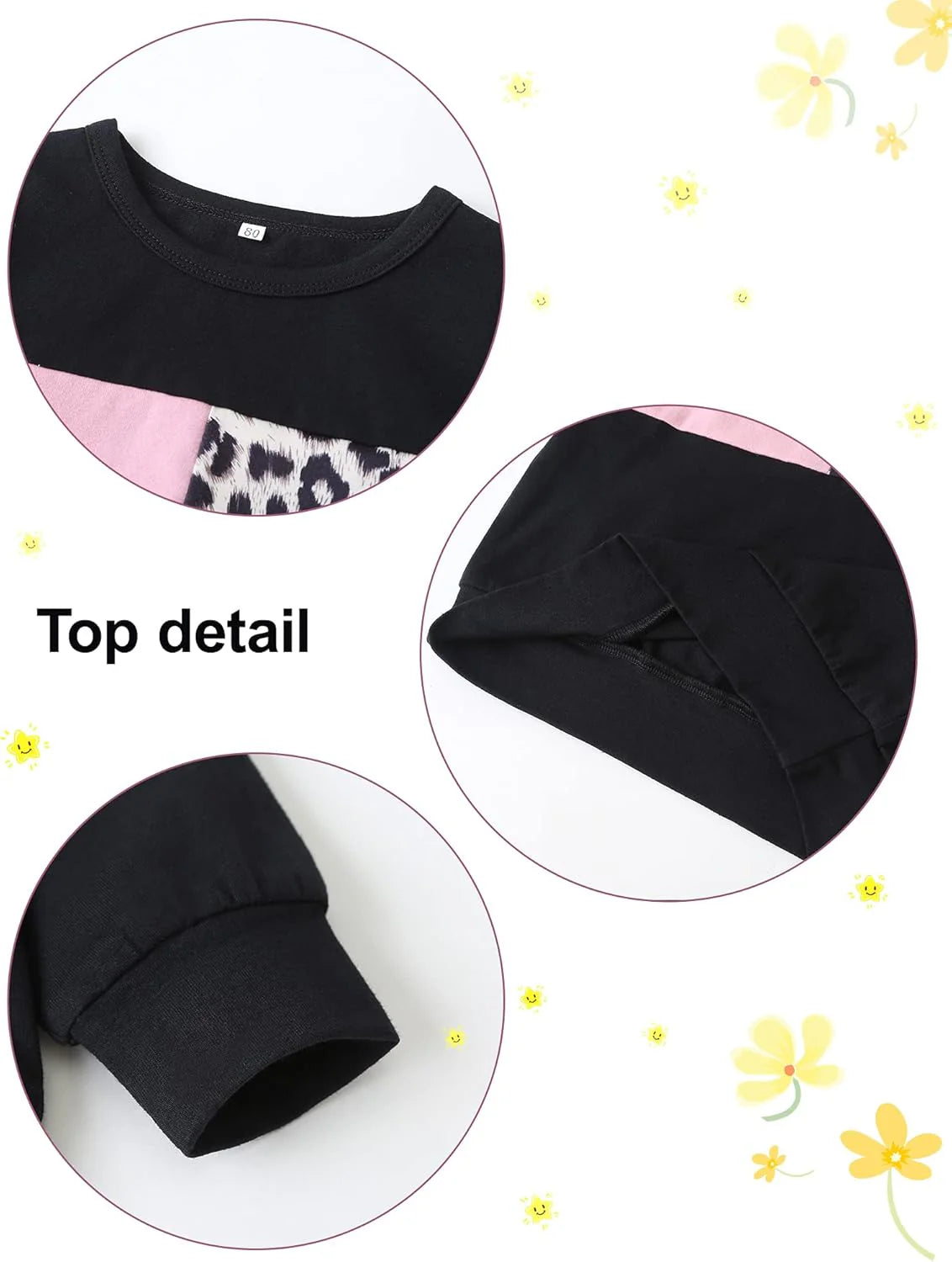 Kuschelweiches Baby-Sweater-Set für Mädchen