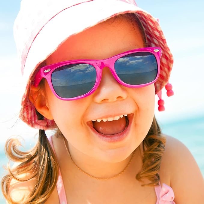 Kinder Flex Sonnenbrille mit Flexiblem und robustem Rahmen