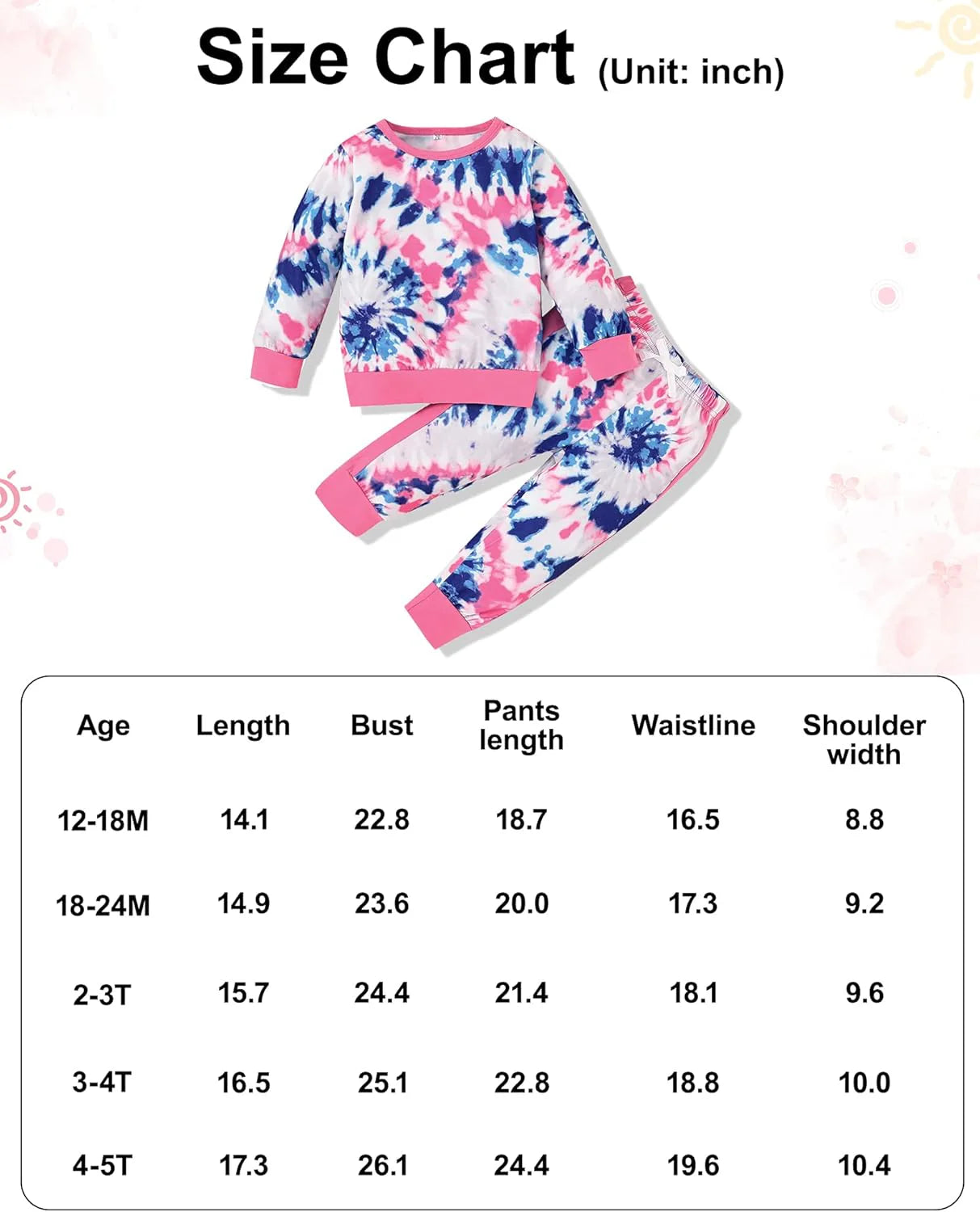 Kuschelweiches Baby-Sweater-Set für Mädchen