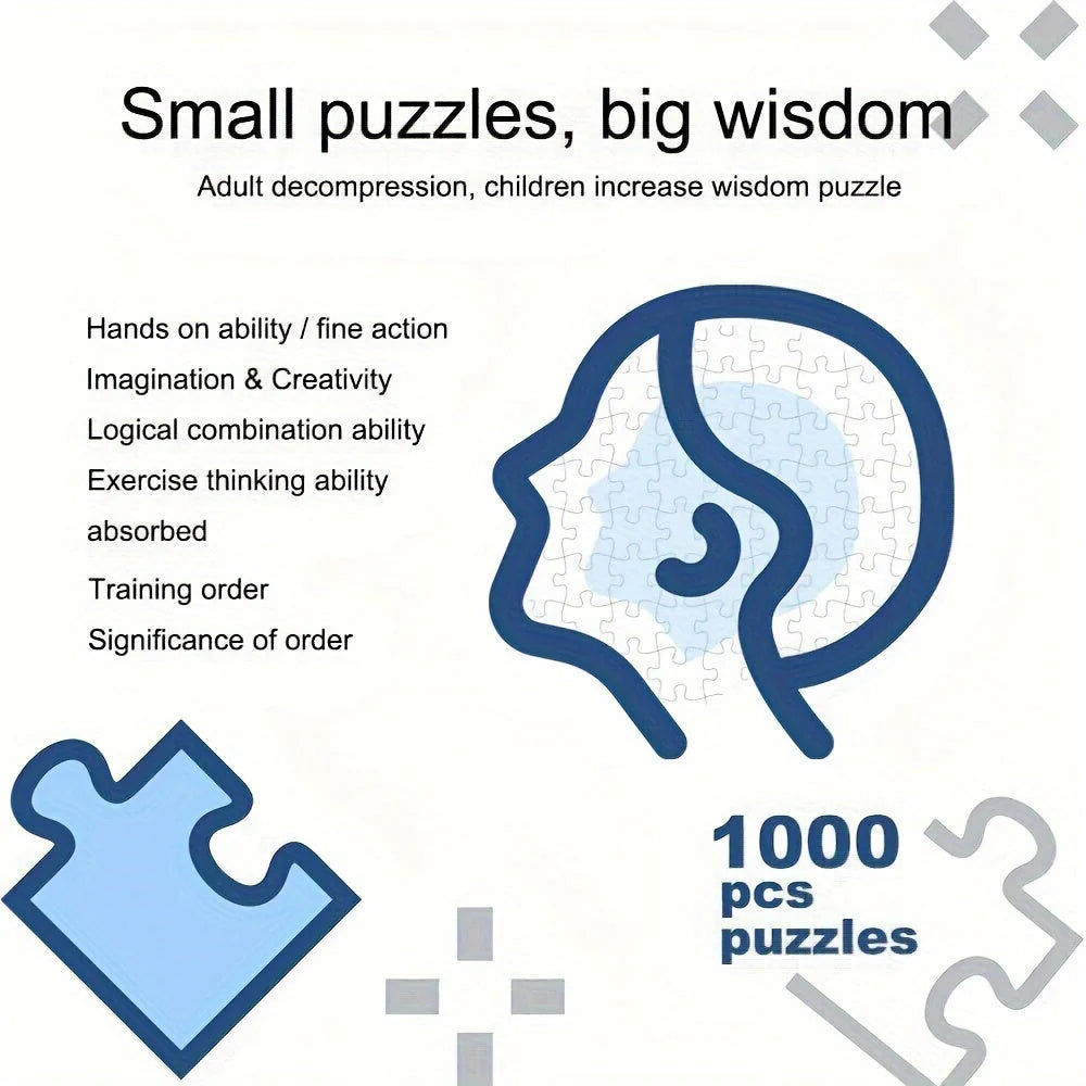 1000-teilige Runde Astrologie-Puzzle
