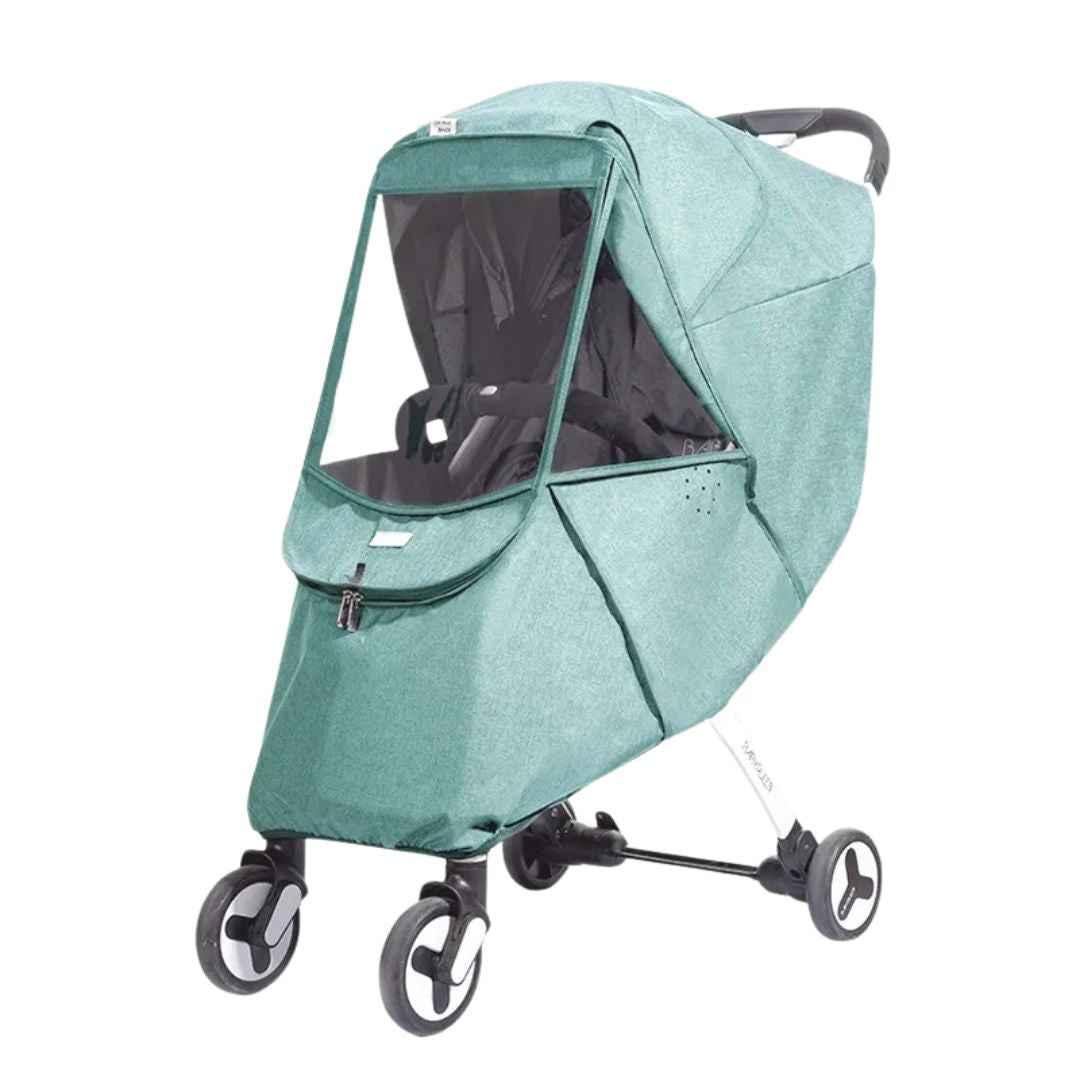 Kinderwagen Regenschutz Universal – Wind- & Wetterfeste Abdeckung –  Wolkenschaukel