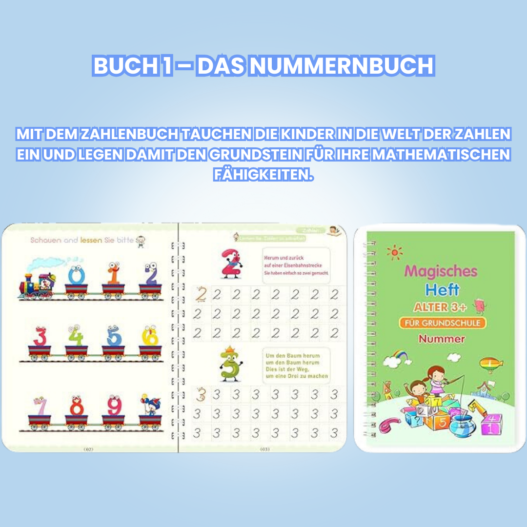 Kalligraphie-Bücher (4er Set)