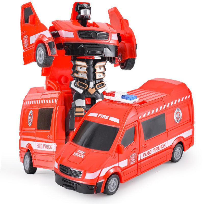 Diverse Transformierende Kinder Fahrzeuge