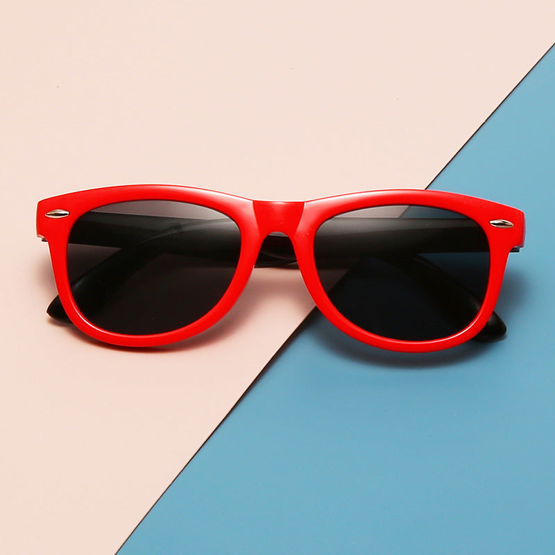 Kinder Flex Sonnenbrille mit Flexiblem und robustem Rahmen
