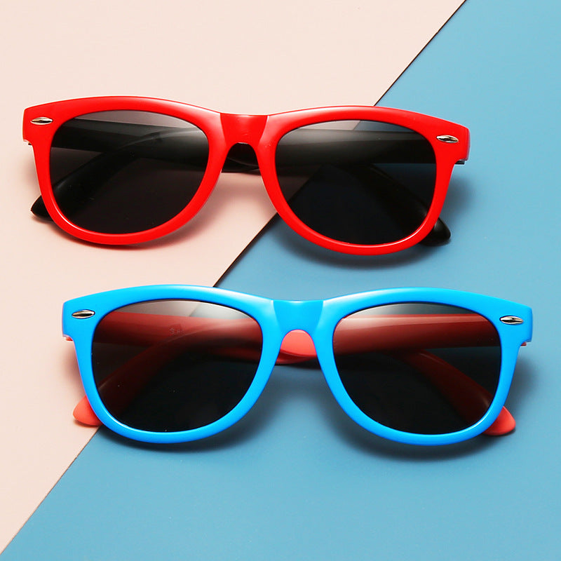 Kinder Flex Sonnenbrille mit Flexiblem und robustem Rahmen
