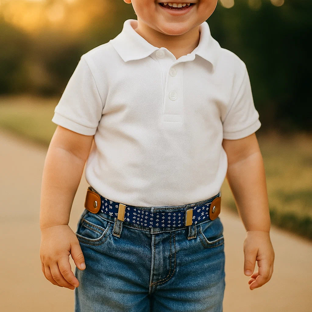 Angenehme Elastische Kinder Gürtel - Passend für jedes Alter