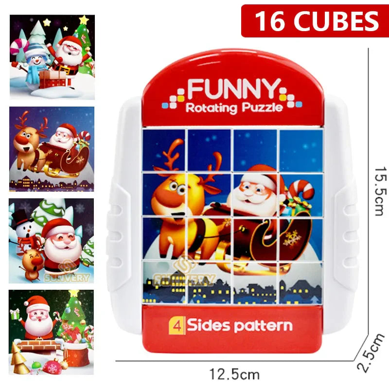 Endloser Puzzlespaß – Drehpuzzle für Kinder mit Tieren