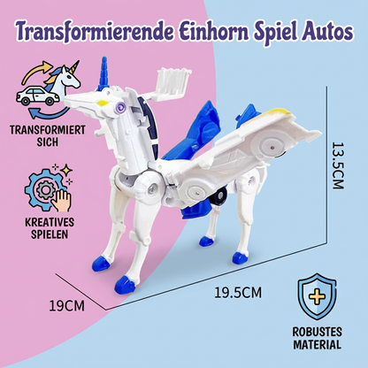 Transformierende Einhorn Spiel Autos