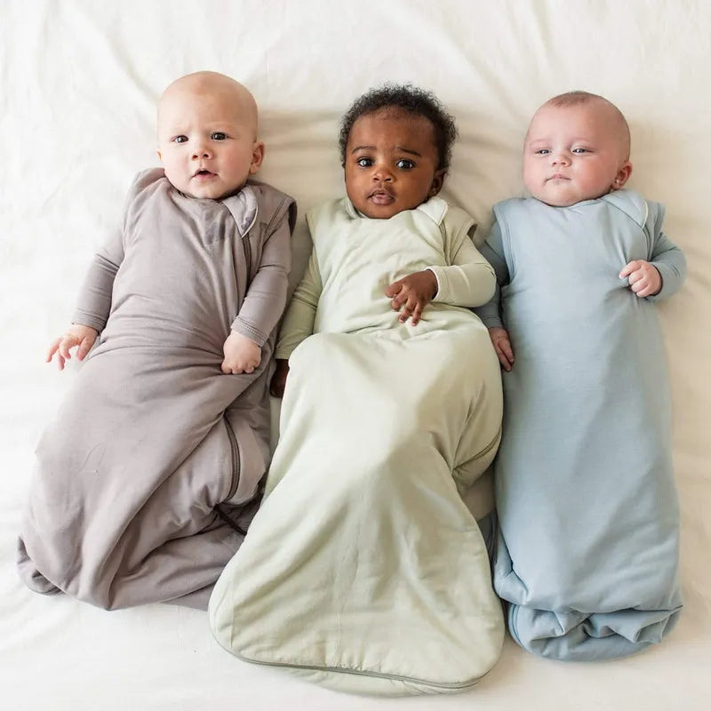 Baby Schlafsack aus Bambusfaser für Neugeborene & Kleinkinder