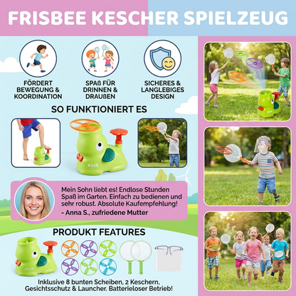 Frisbee Kescher Spielzeug