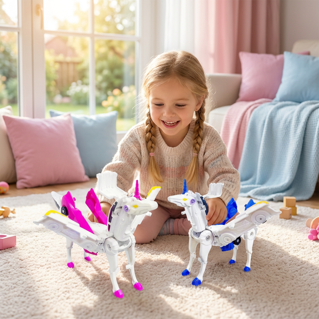 Transformierende Einhorn Spiel Autos