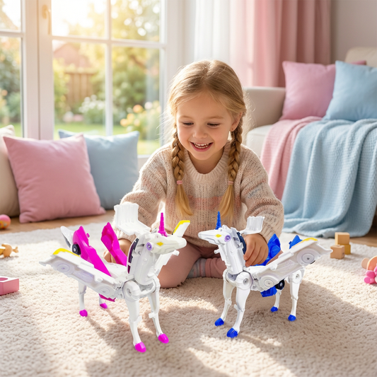 Transformierende Einhorn Spiel Autos