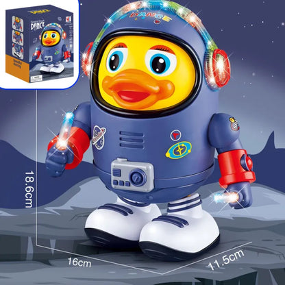 Tanzende Astronaut Ente