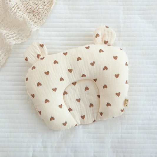 Baby Kopfkissen für Neugeborene – Ergonomisches Kissen gegen Kopfverformung