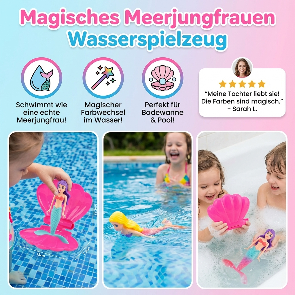 Magisches Meerjungfrauen Wasserspielzeug