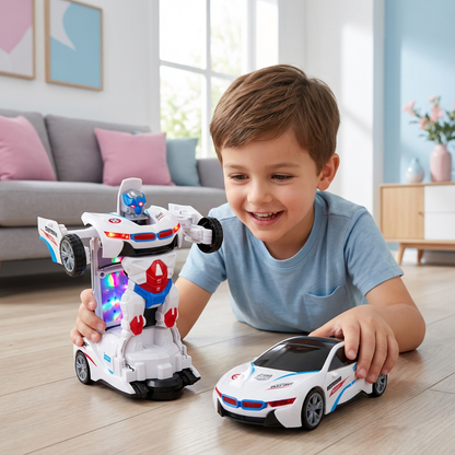 Transformierbares Rennwagen-Spielzeug