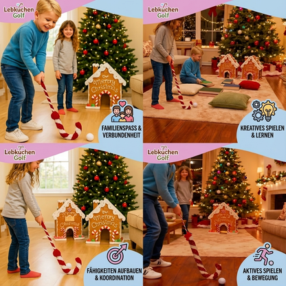 Lebkuchen Golf Weihnachtspielzeug