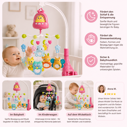 Mobile Spielzeug für Babybett & Wickeltisch