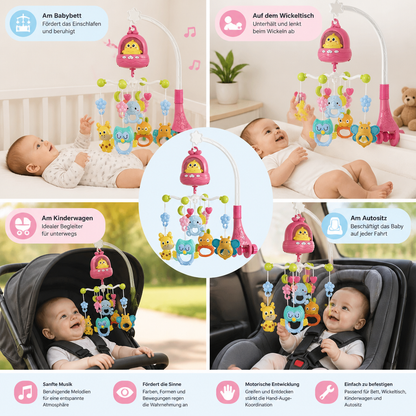 Mobile Spielzeug für Babybett & Wickeltisch