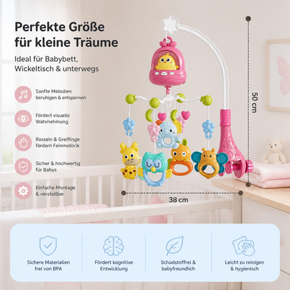 Mobile Spielzeug für Babybett & Wickeltisch