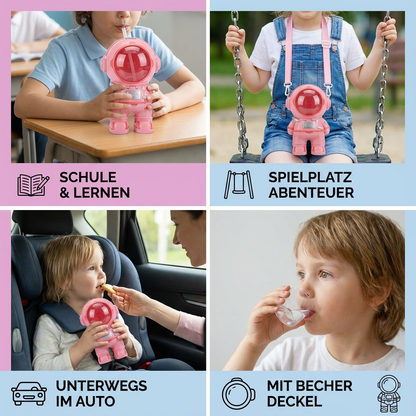 Astronaut Trinkflasche für Kinder