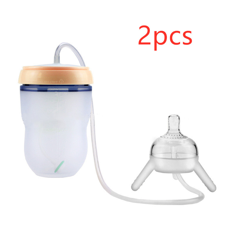 Silicone Baby-Flaschentrainer – Lernflasche für Babys