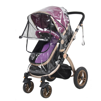 Regenverdeck für Kinderwagen – Wasserdichte Schutzhülle für Kinderwagen