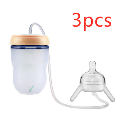 Silicone Baby-Flaschentrainer – Lernflasche für Babys
