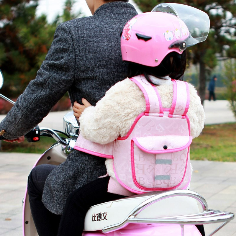 Kindersicherheitsgurt für Roller & Motorrad – Verstellbarer Sicherheitsrucksack