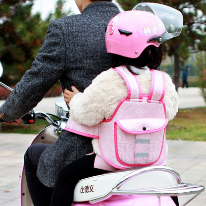 Kindersicherheitsgurt für Roller & Motorrad – Verstellbarer Sicherheitsrucksack