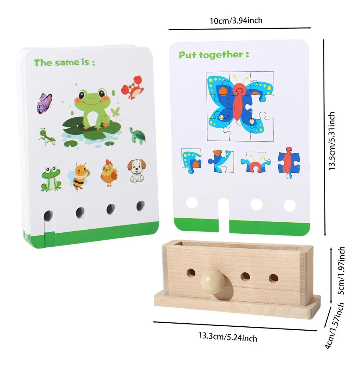 Holz Logik Entschlüsselungs Lernspiel für Kinder - Frühe Fähigkeiten Fördern