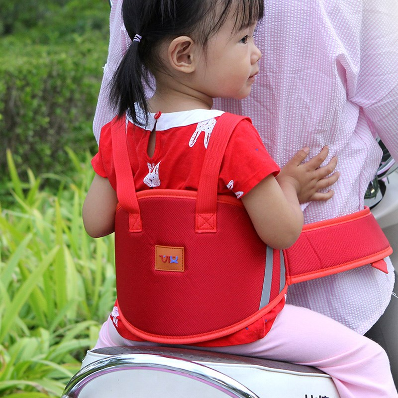 Kindersicherheitsgurt für Roller & Motorrad – Verstellbarer Sicherheitsrucksack