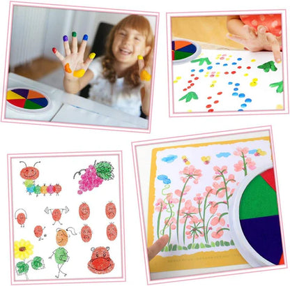 Fingerfarben Zeichenset für Kinder