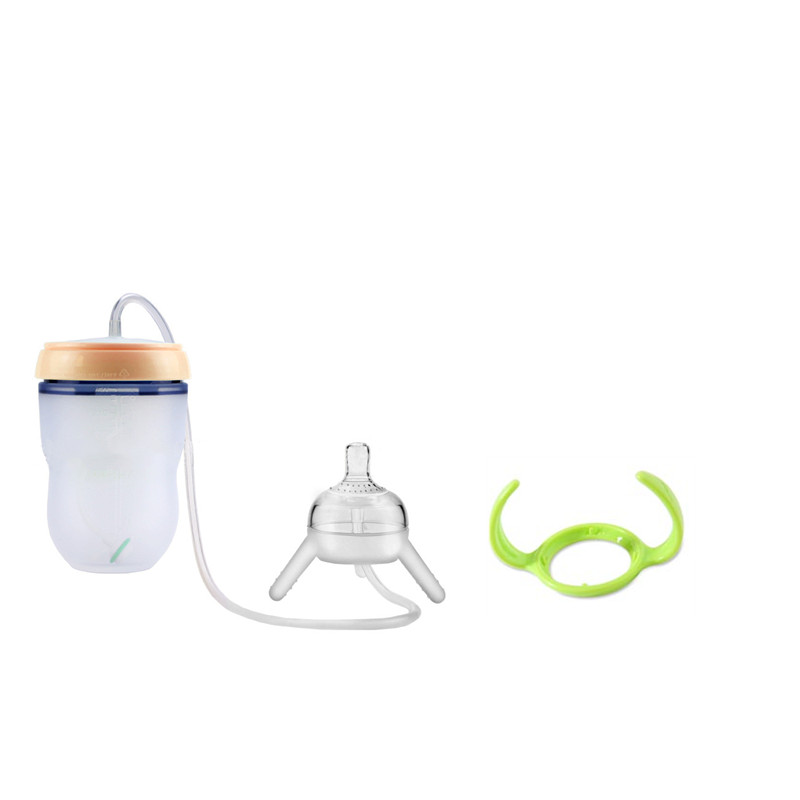 Silicone Baby-Flaschentrainer – Lernflasche für Babys