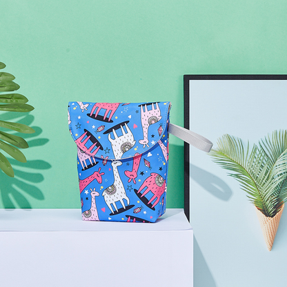 Wasserdichte Windeltasche mit Reißverschluss – Wetbag für Kinderwagen