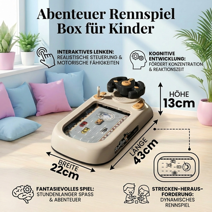 Abenteuer Rennspiel Box für Kinder
