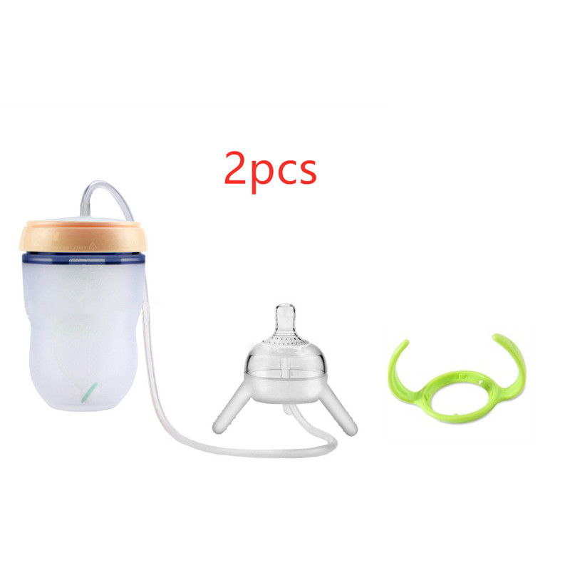 Silicone Baby-Flaschentrainer – Lernflasche für Babys