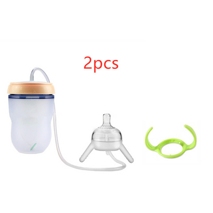 Silicone Baby-Flaschentrainer – Lernflasche für Babys