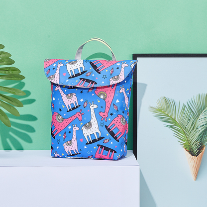 Wasserdichte Windeltasche mit Reißverschluss – Wetbag für Kinderwagen