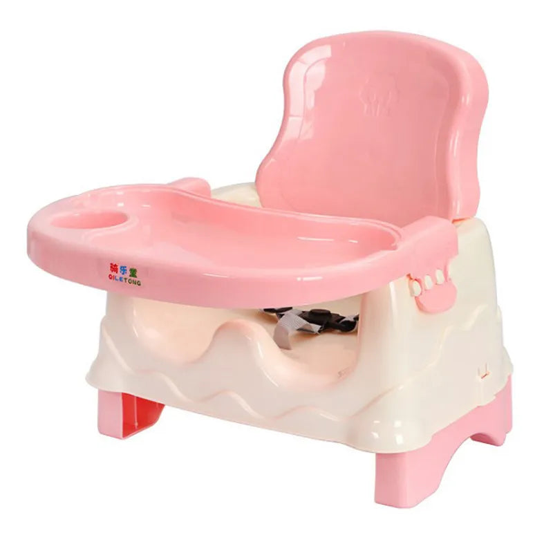 Multifunktionaler Baby-Hochstuhl mit Tisch & Sicherheitsgurt