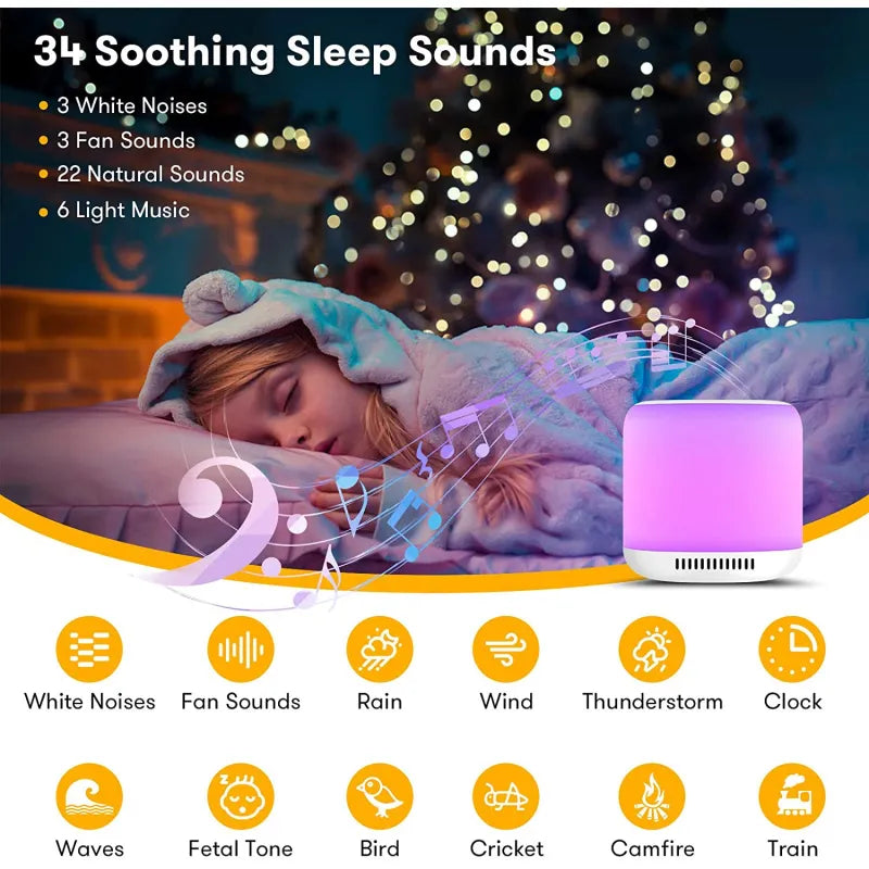 Baby Lampe mit Musik – Nachtlicht für das Kinderzimmer