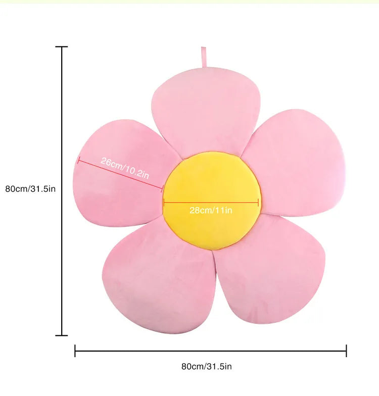 Blumenförmiges Baby Bade­kissen für Spüle & Waschbecken