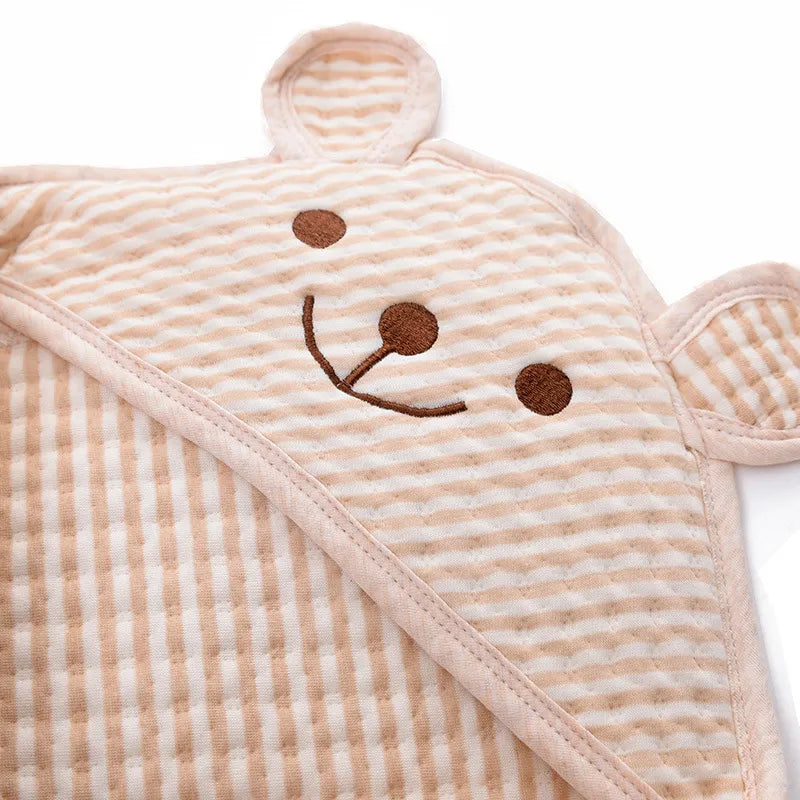 Baby Kapuzenhandtuch – Weiches, saugfähiges Handtuch für Babys